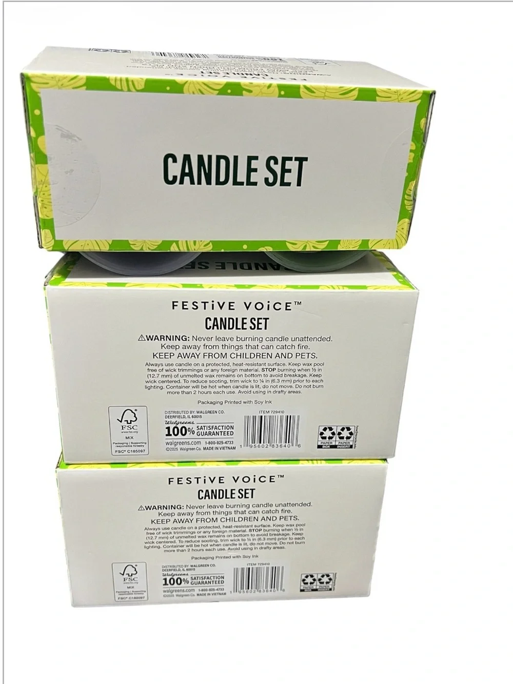 Festive choice Lavender & Sage 2-Pack Scented Candle Set smells good